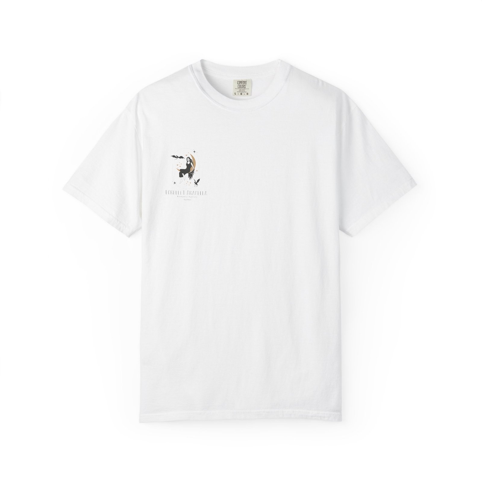 Writing, But Make It Gay T-shirt | Rainbow Heart Dragon With Lorelei Logo