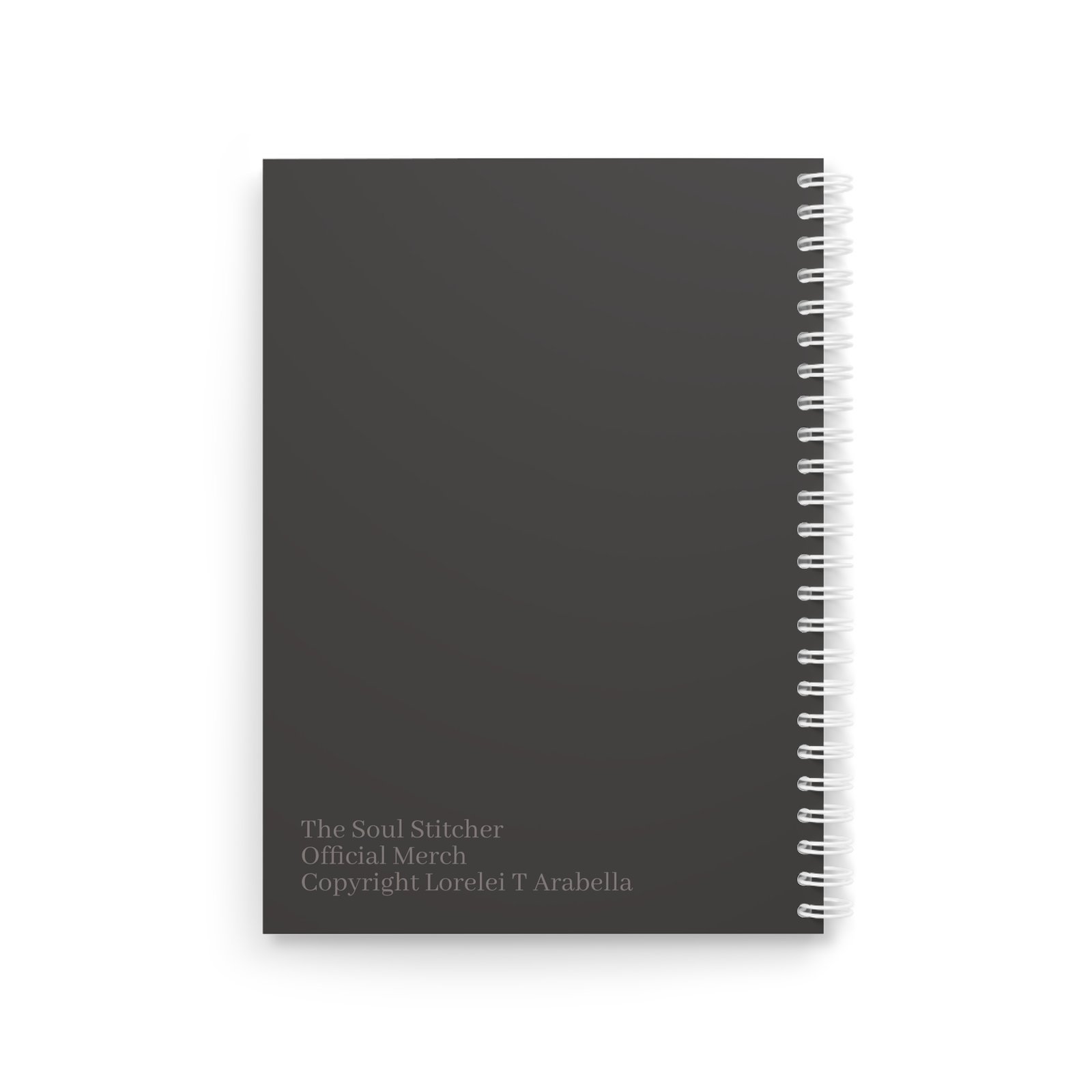 Romantic Fantasy Spiral Notebook — 'Romantic Fantasy Is My Therapy' Gothic Journal - Image 2