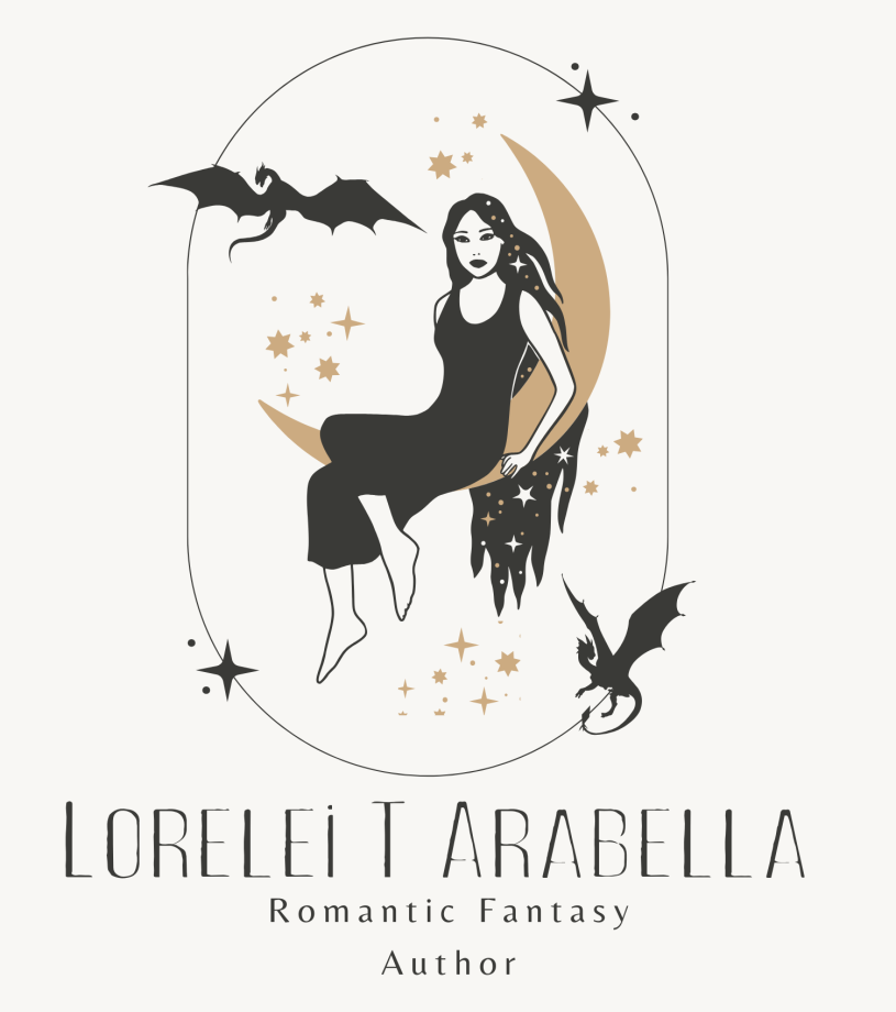 black and beige minimalist celestial moon woman jewelry logo